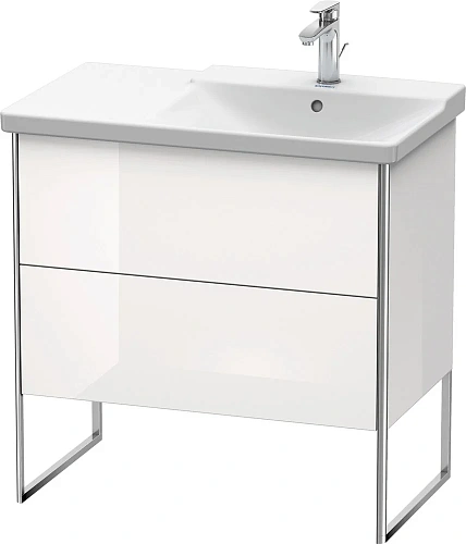 Тумба под раковину Duravit XSquare XS446702222 напольная 81 см белая глянцевый Тумба под раковину Duravit XSquare XS446702222 напольная 81 см белая глянцевый