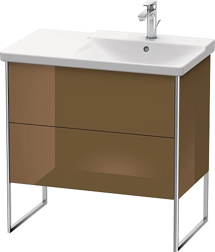 Тумба под раковину Duravit XSquare XS446706161 напольная 81 см Коричнево-оливковый глянцевый Тумба под раковину Duravit XSquare XS446706161 напольная 81 см Коричнево-оливковый глянцевый