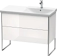 Тумба под раковину Duravit XSquare XS446802222 напольная 101 см белая глянцевый Тумба под раковину Duravit XSquare XS446802222 напольная 101 см белая глянцевый