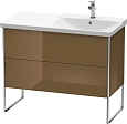 Тумба под раковину Duravit XSquare XS446806161 напольная 101 см Коричнево-оливковый глянцевый Тумба под раковину Duravit XSquare XS446806161 напольная 101 см Коричнево-оливковый глянцевый