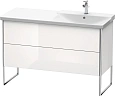 Тумба под раковину Duravit XSquare XS446902222 напольная 121 см белая глянцевый Тумба под раковину Duravit XSquare XS446902222 напольная 121 см белая глянцевый