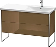 Тумба под раковину Duravit XSquare XS446906161 напольная 121 см Коричнево-оливковый глянцевый Тумба под раковину Duravit XSquare XS446906161 напольная 121 см Коричнево-оливковый глянцевый