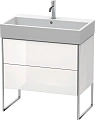 Тумба под раковину Duravit XSquare XS447502222 напольная 78 см белая глянцевый Тумба под раковину Duravit XSquare XS447502222 напольная 78 см белая глянцевый