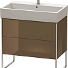 Тумба под раковину Duravit XSquare XS447506161 напольная 78 см Коричнево-оливковый глянцевый Тумба под раковину Duravit XSquare XS447506161 напольная 78 см Коричнево-оливковый глянцевый