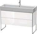 Тумба под раковину Duravit XSquare XS447702222 напольная 118 см белая глянцевый Тумба под раковину Duravit XSquare XS447702222 напольная 118 см белая глянцевый