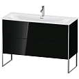Тумба под раковину Duravit XSquare XS452604040 напольная 121 см черный глянцевый Тумба под раковину Duravit XSquare XS452604040 напольная 121 см черный глянцевый