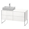 Тумба под раковину Duravit XSquare XS4923L2222 напольная 140 см белый глянцевый Тумба под раковину Duravit XSquare XS4923L2222 напольная 140 см белый глянцевый
