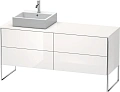 Тумба под раковину Duravit XSquare XS4924L2222 напольная 160 см белый глянцевый Тумба под раковину Duravit XSquare XS4924L2222 напольная 160 см белый глянцевый