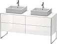 Тумба под раковину Duravit XSquare XS4927B2222 напольная 160 см белый глянцевый Тумба под раковину Duravit XSquare XS4927B2222 напольная 160 см белый глянцевый