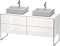 Тумба под раковину Duravit XSquare XS4927B2222 напольная 160 см белый глянцевый Тумба под раковину Duravit XSquare XS4927B2222 напольная 160 см белый глянцевый
