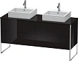 Тумба под раковину Duravit XSquare XS4927B4040 напольная 160 см черный глянцевый Тумба под раковину Duravit XSquare XS4927B4040 напольная 160 см черный глянцевый