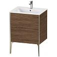 Тумба под раковину Duravit XVIU XV44810B121 напольная 61 см Орех темный Тумба под раковину Duravit XVIU XV44810B121 напольная 61 см Орех темный