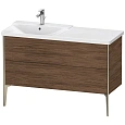 Тумба под раковину Duravit XVIU XV44960B121 напольная 120 см Орех темный Тумба под раковину Duravit XVIU XV44960B121 напольная 120 см Орех темный