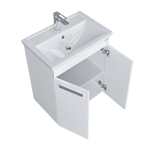 Тумба под раковину GROSSMAN НЕО-60 см белая (ум.Фостер-60) напольная 106027 Тумба под раковину GROSSMAN НЕО-60 см белая (ум.Фостер-60) напольная 106027