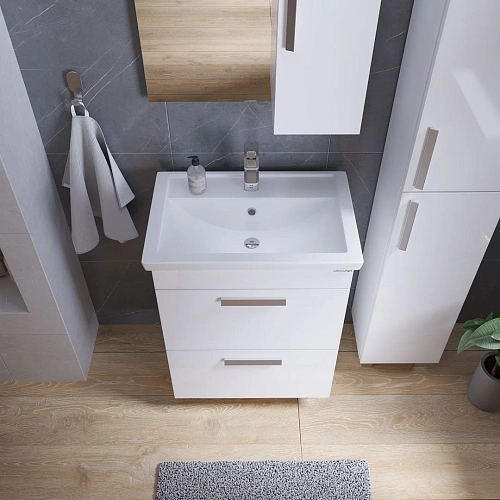 Тумба под раковину GROSSMAN НЕО-60 см белая (ум.Фостер-60) напольная 106028-1K Тумба под раковину GROSSMAN НЕО-60 см белая (ум.Фостер-60) напольная 106028-1K