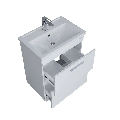 Тумба под раковину GROSSMAN НЕО-60 см белая (ум.Фостер-60) напольная 106028-1K Тумба под раковину GROSSMAN НЕО-60 см белая (ум.Фостер-60) напольная 106028-1K