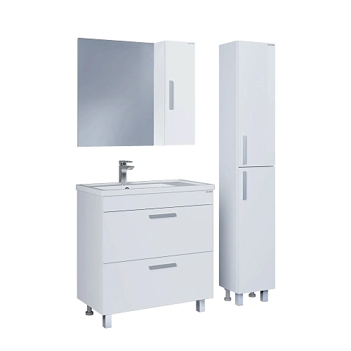 Тумба под раковину GROSSMAN НЕО-80 см белая (ум.Фостер-80) напольная 108019-1K Тумба под раковину GROSSMAN НЕО-80 см белая (ум.Фостер-80) напольная 108019-1K