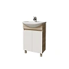 Тумба под раковину GROSSMAN ПОЛО-55 см дуб сонома/белая (ум.Уют-55) напольная 105501 Тумба под раковину GROSSMAN ПОЛО-55 см дуб сонома/белая (ум.Уют-55) напольная 105501