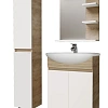 Тумба под раковину GROSSMAN ПОЛО-60 см дуб сонома/белая (ум.Уют-60) 106011-1 напольная Тумба под раковину GROSSMAN ПОЛО-60 см дуб сонома/белая (ум.Уют-60) 106011-1 напольная