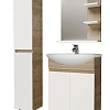Тумба под раковину GROSSMAN ПОЛО-60 см дуб сонома/белая (ум.Уют-60) напольная 106011 Тумба под раковину GROSSMAN ПОЛО-60 см дуб сонома/белая (ум.Уют-60) напольная 106011