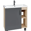 Тумба под раковину GROSSMAN ФЛАЙ-70 см дуб сонома/серая (ум.Фостер-70) напольная 107002 Тумба под раковину GROSSMAN ФЛАЙ-70 см дуб сонома/серая (ум.Фостер-70) напольная 107002