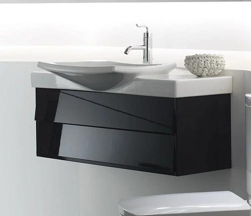 Тумба под раковину Jacob Delafon Escale EB760-274 черный 98 см Тумба под раковину Jacob Delafon Escale EB760-274 черный 98 см