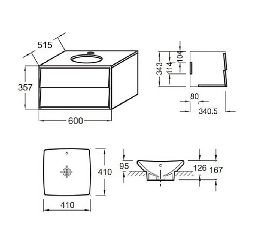 Тумба под раковину Jacob Delafon Escale EB761-G1C белый блестящий 60 см Тумба под раковину Jacob Delafon Escale EB761-G1C белый блестящий 60 см