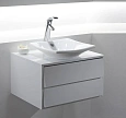 Тумба под раковину Jacob Delafon Escale EB761-G1C белый блестящий 60 см Тумба под раковину Jacob Delafon Escale EB761-G1C белый блестящий 60 см