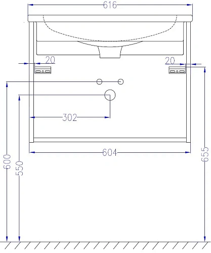 Тумба под раковину Jacob Delafon Madeleine 60 см EB2052-J52 Тумба под раковину Jacob Delafon Madeleine 60 см EB2052-J52