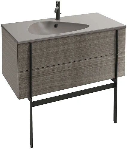 Тумба под раковину Jacob Delafon Nouvelle Vague 100 см EB3032-E73 Тумба под раковину Jacob Delafon Nouvelle Vague 100 см EB3032-E73