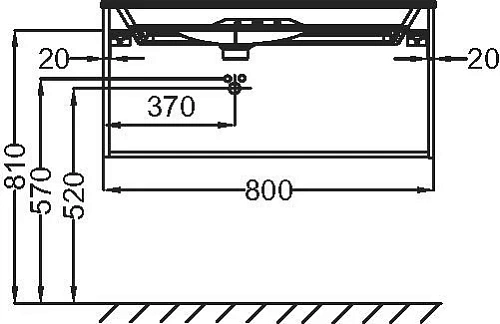 Тумба под раковину Jacob Delafon Nouvelle Vague EB3030-N18 белый Блестящий 80 см Тумба под раковину Jacob Delafon Nouvelle Vague EB3030-N18 белый Блестящий 80 см