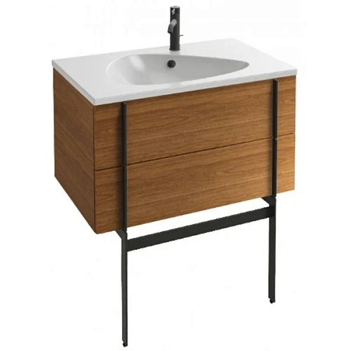 Тумба под раковину Jacob Delafon Nouvelle Vague EB3030-N18 белый Блестящий 80 см Тумба под раковину Jacob Delafon Nouvelle Vague EB3030-N18 белый Блестящий 80 см