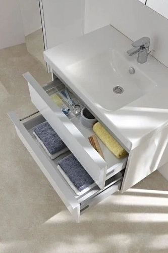 Тумба под раковину Jacob Delafon Odeon EB890-N14 Серый Антрацит 67 см Тумба под раковину Jacob Delafon Odeon EB890-N14 Серый Антрацит 67 см