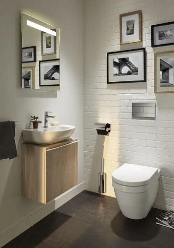 Тумба под раковину Jacob Delafon Odeon EB999D-E19 Дуб Шампань 45 см Тумба под раковину Jacob Delafon Odeon EB999D-E19 Дуб Шампань 45 см