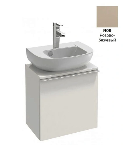 Тумба под раковину Jacob Delafon Odeon EB999D-N09 розово-бежевый левый 45 см Тумба под раковину Jacob Delafon Odeon EB999D-N09 розово-бежевый левый 45 см