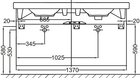 Тумба под раковину Jacob Delafon Odeon Up 137 см EB997-G1C Тумба под раковину Jacob Delafon Odeon Up 137 см EB997-G1C