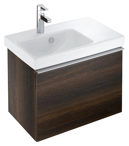 Тумба под раковину Jacob Delafon Odeon Up EB886-NR темный дуб 62 см Тумба под раковину Jacob Delafon Odeon Up EB886-NR темный дуб 62 см