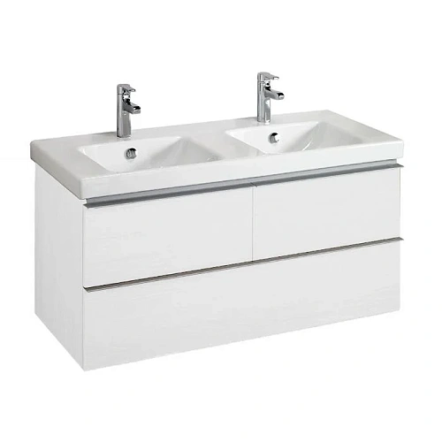 Тумба под раковину Jacob Delafon Odeon Up EB892-N18, белый ламинат 117 см Тумба под раковину Jacob Delafon Odeon Up EB892-N18, белый ламинат 117 см