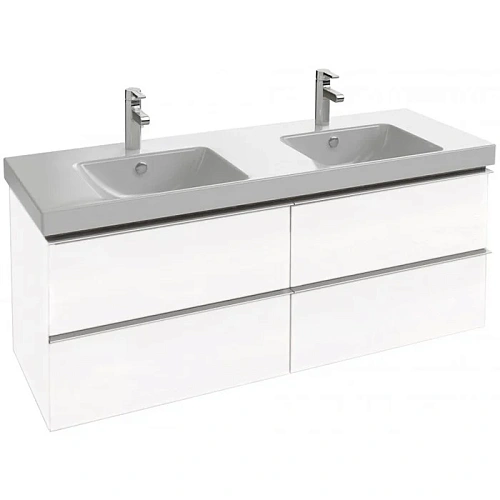 Тумба под раковину Jacob Delafon Odeon Up EB997-N18 белый 137 см Тумба под раковину Jacob Delafon Odeon Up EB997-N18 белый 137 см