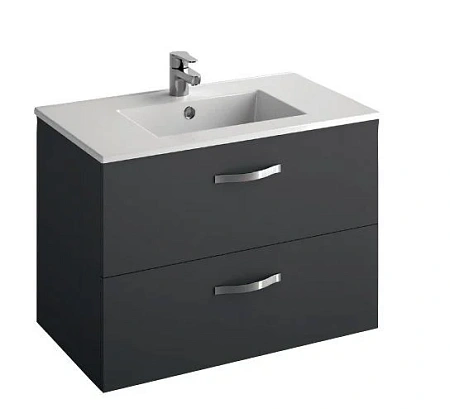 Тумба под раковину Jacob Delafon Ola EB391-N14, серый антрацит 80 см Тумба под раковину Jacob Delafon Ola EB391-N14, серый антрацит 80 см