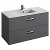 Тумба под раковину Jacob Delafon Ola EB392-N14, серый антрацит 100 см Тумба под раковину Jacob Delafon Ola EB392-N14, серый антрацит 100 см