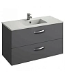 Тумба под раковину Jacob Delafon Ola EB392-N14, серый антрацит 100 см Тумба под раковину Jacob Delafon Ola EB392-N14, серый антрацит 100 см