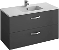 Тумба под раковину Jacob Delafon Ola EB392RU-N14, серый антрацит 100 см Тумба под раковину Jacob Delafon Ola EB392RU-N14, серый антрацит 100 см