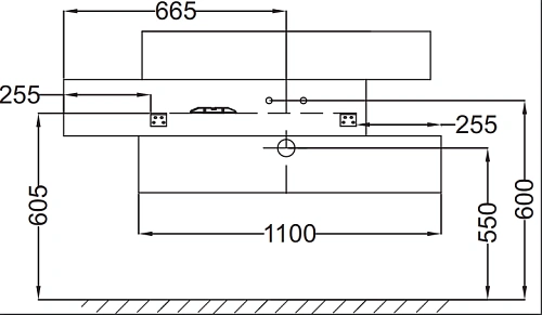 Тумба под раковину Jacob Delafon Pacific EB782-A21 анисовый лак 110 см Тумба под раковину Jacob Delafon Pacific EB782-A21 анисовый лак 110 см