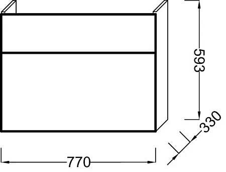 Тумба под раковину Jacob Delafon Presquile EB927-J5 77 см Тумба под раковину Jacob Delafon Presquile EB927-J5 77 см