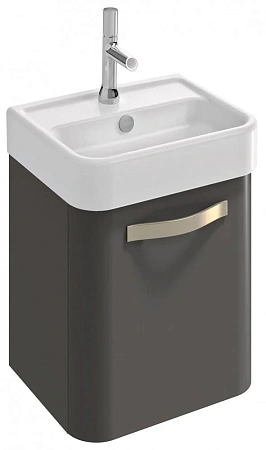 Тумба под раковину Jacob Delafon Replay EB1175G-442 серый антрацит 45 см Тумба под раковину Jacob Delafon Replay EB1175G-442 серый антрацит 45 см