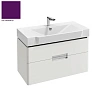 Тумба под раковину Jacob Delafon Reve EB1135-F26 сливовый лак 80 см