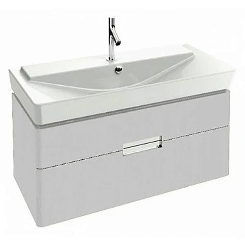 Тумба под раковину Jacob Delafon Reve EB1136-G1C белый лак 98 см Тумба под раковину Jacob Delafon Reve EB1136-G1C белый лак 98 см
