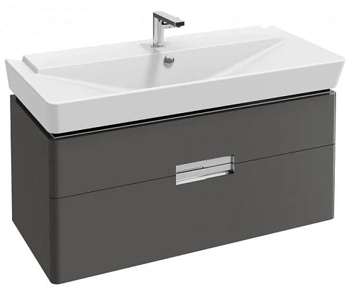 Тумба под раковину Jacob Delafon Reve EB1136-G80 светло-коричневый лак 98 см Тумба под раковину Jacob Delafon Reve EB1136-G80 светло-коричневый лак 98 см