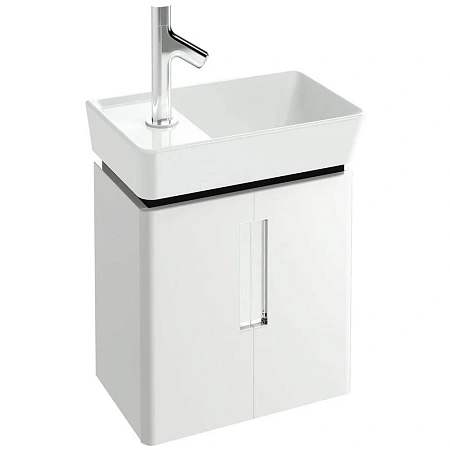 Тумба под раковину Jacob Delafon Reve EB1138-G1C белый лак 42 см Тумба под раковину Jacob Delafon Reve EB1138-G1C белый лак 42 см